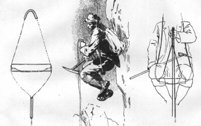 Storia del primo discensore alpinistico
