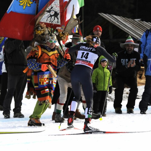 VIESSMANN FIS TOUR DE SKI CROSS COUNTRY WORLD CUP 8^TAPPA DEL TOUR DE SKI 2016, LADIES 9 KM INSEGUIMENTO TL PRIMA DELLE ITALIANE DE MARTIN TOPRANIN VIRGINIA ITA 17^ CLASS. - DOMENICA 9 GENNAIO 2016 (Pentaphoto)