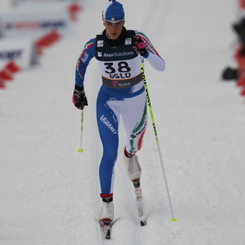 28.02.2011, Oslo, Norway (NOR): Virginia De Martin Topranin (ITA), Rossignol, Rottefella, One Way
- FIS nordic world ski championships, cross-country, 10km women, Oslo (NOR). www.nordicfocus.com. © Hemmersbach/NordicFocus. Every downloaded picture is fee-liable.